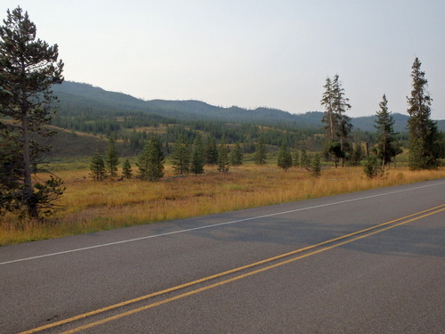 GDMBR: We're rolling down US 99/191/287 toward Moran Junction.